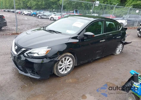 2019 Nissan Sentra Sv z USA, uszkodzony, nr VIN 3N1AB7AP6KY416200